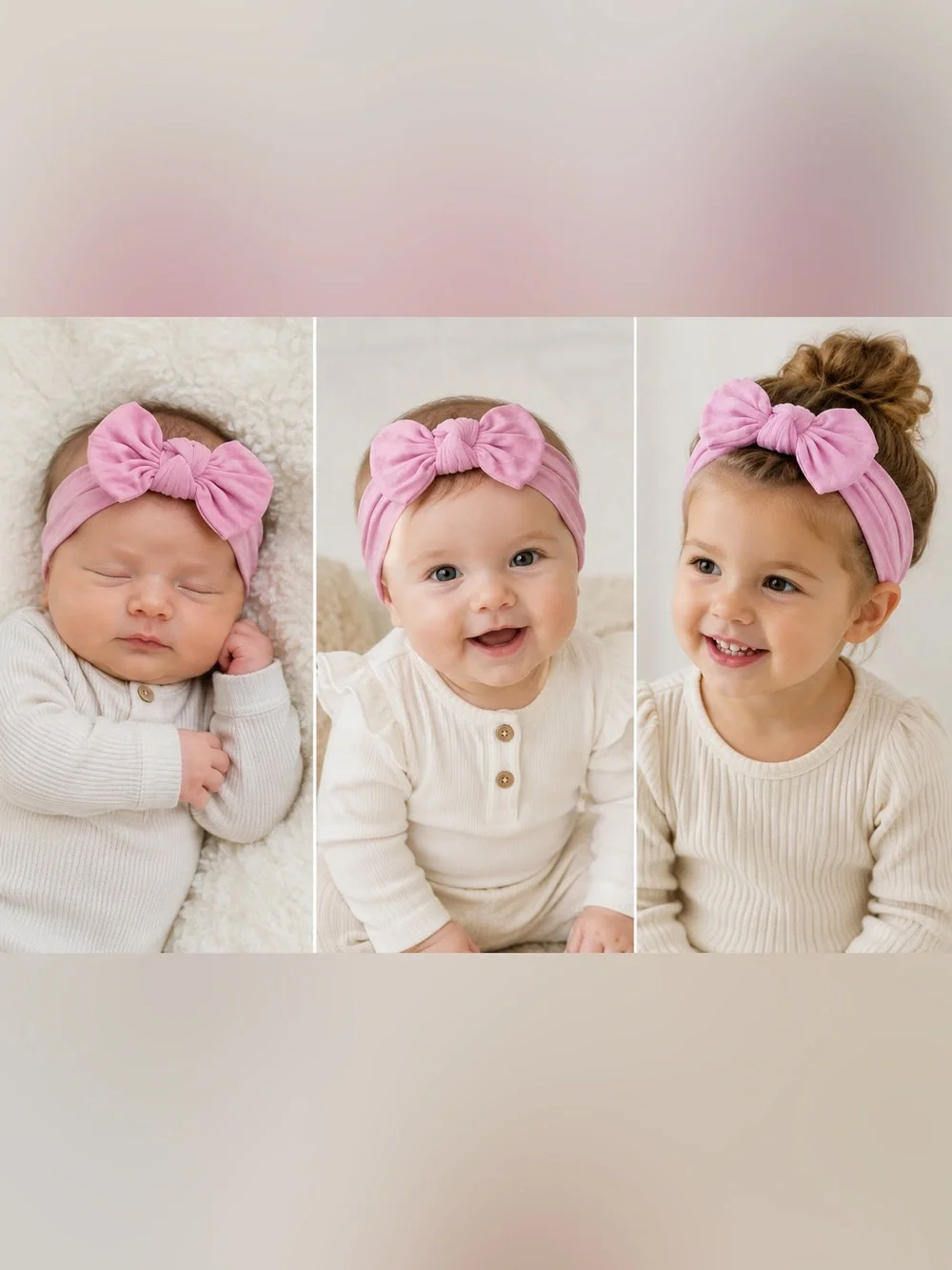 Baby & Toddler Knotted Bow Headbands Set of 12 + Bonus Headband Gift Bundle